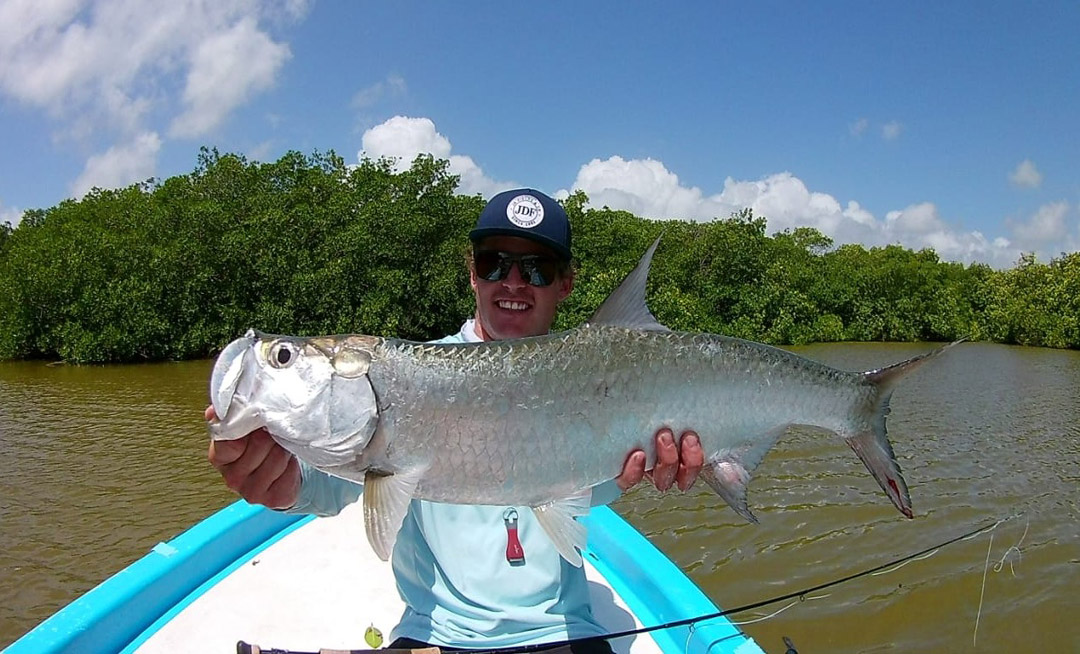 Tarpon fishing Ascension Bay