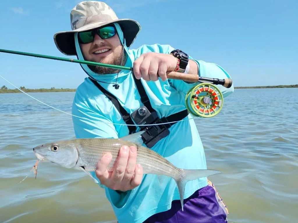 Nice Bonefish on the Cozumel Flats