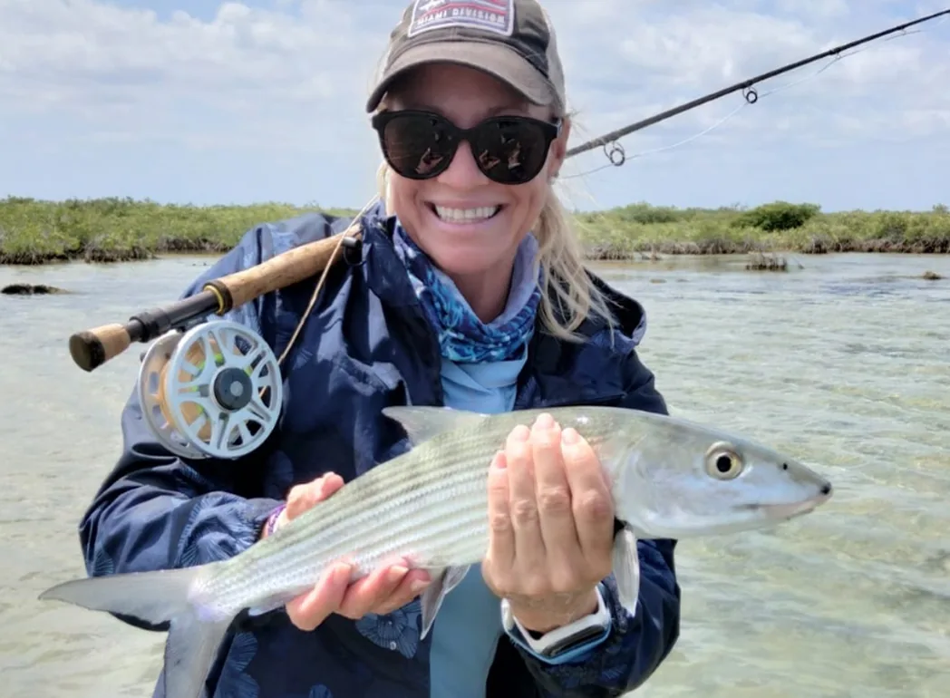 Fly fishing the shallow flats of Cozumel